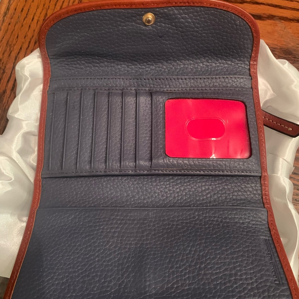 DOONEY & BOURKE AUTHENTIC SLATE BLUE WALLET - Picture 3 of 11